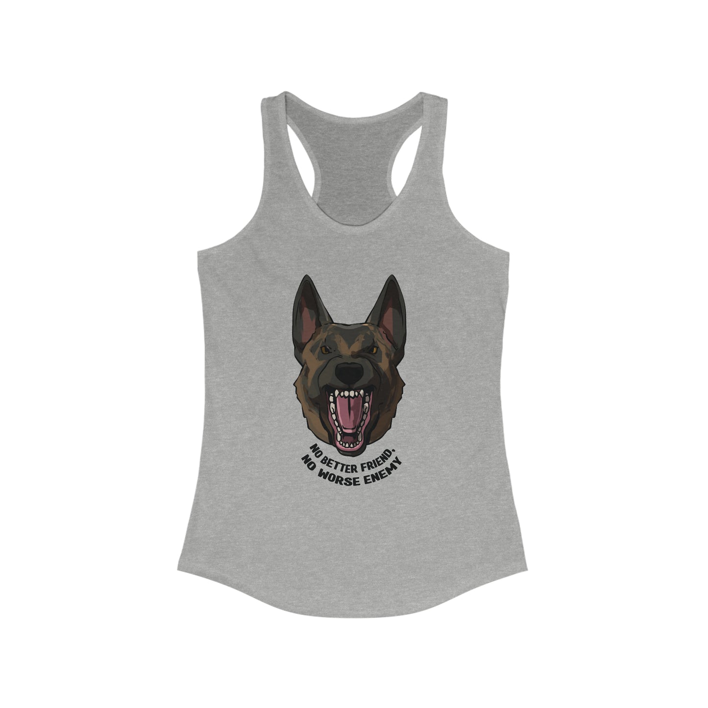 Kein besserer Freund Racerback Tank