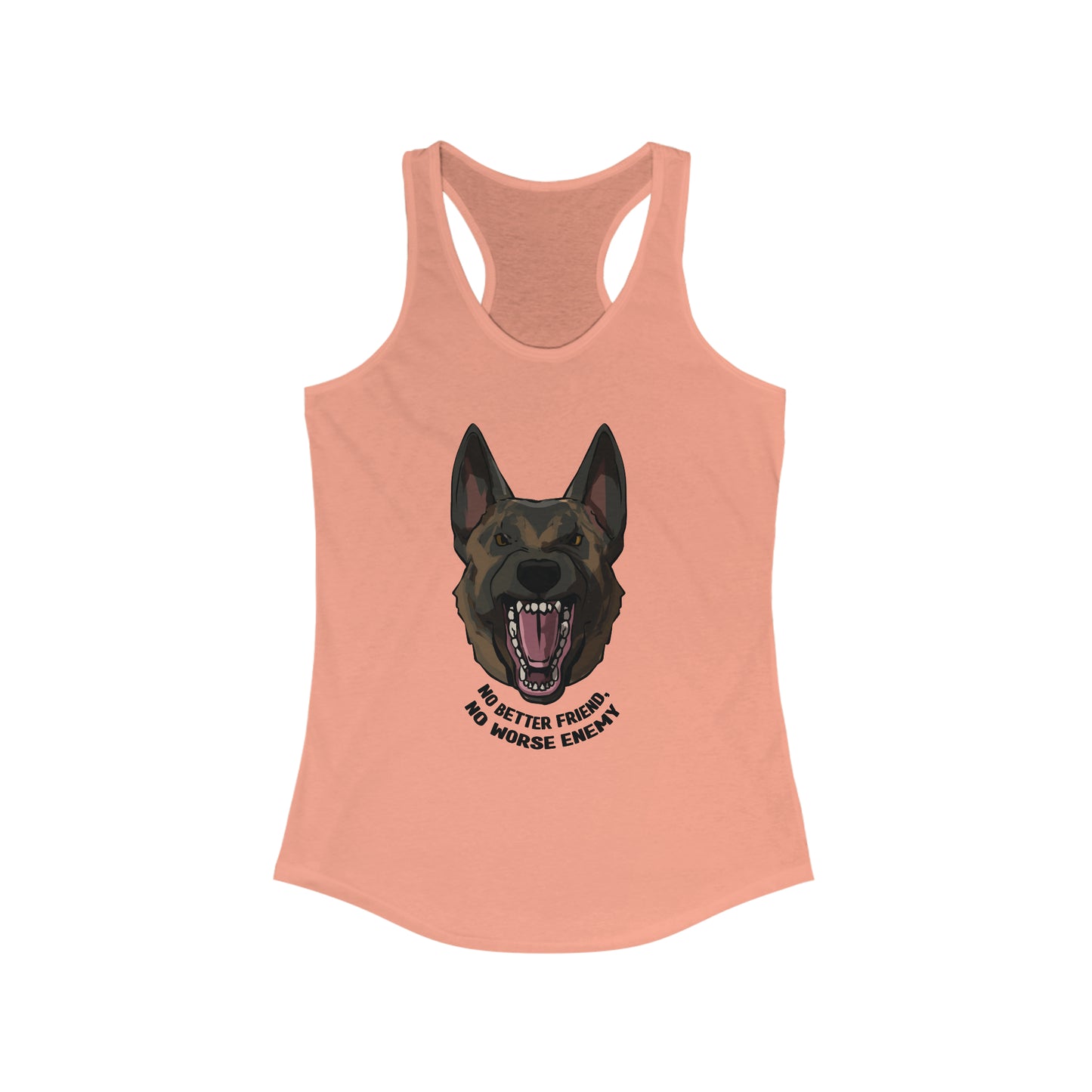 Kein besserer Freund Racerback Tank