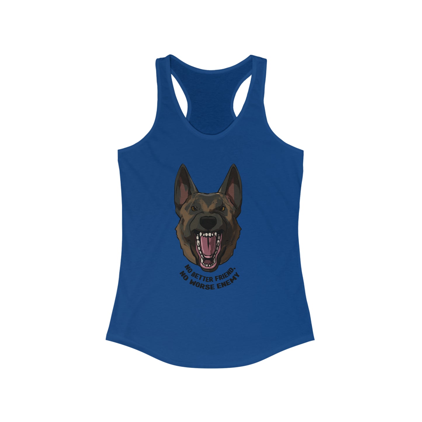 Kein besserer Freund Racerback Tank