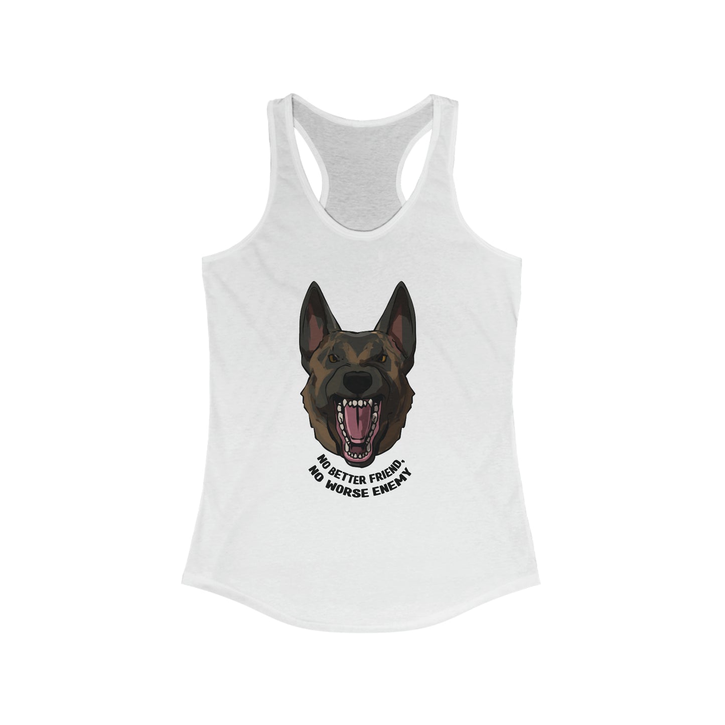 Kein besserer Freund Racerback Tank