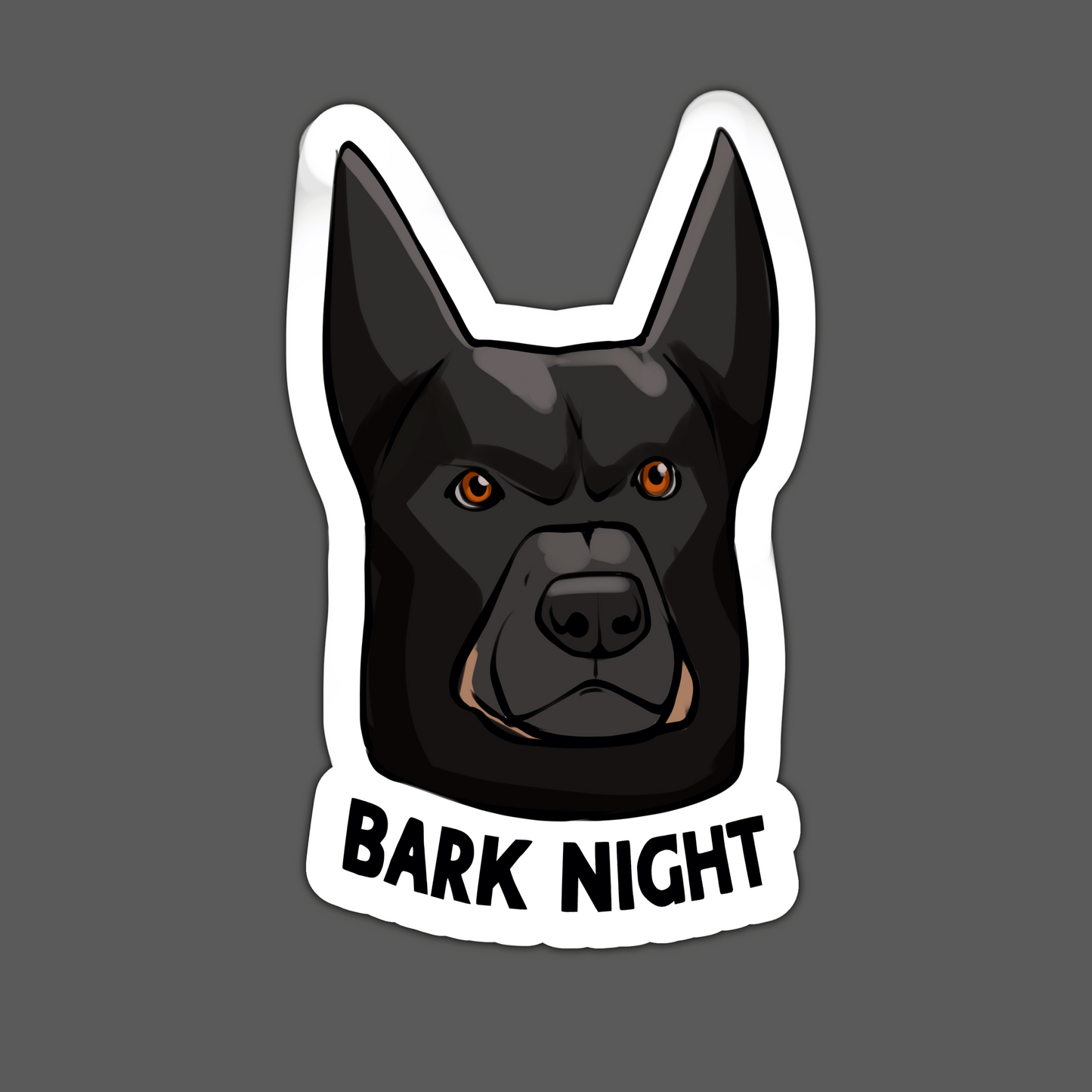 Bark Knight Aufkleber
