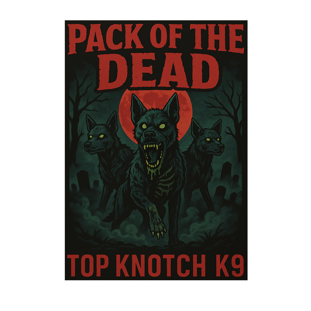 Pack Of The Dead Sticker