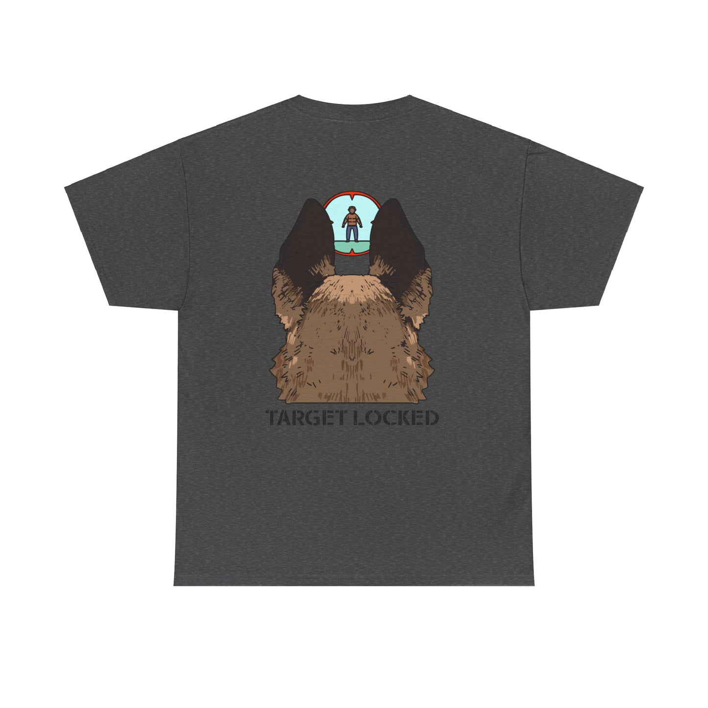 T-shirt avec cible verrouillée