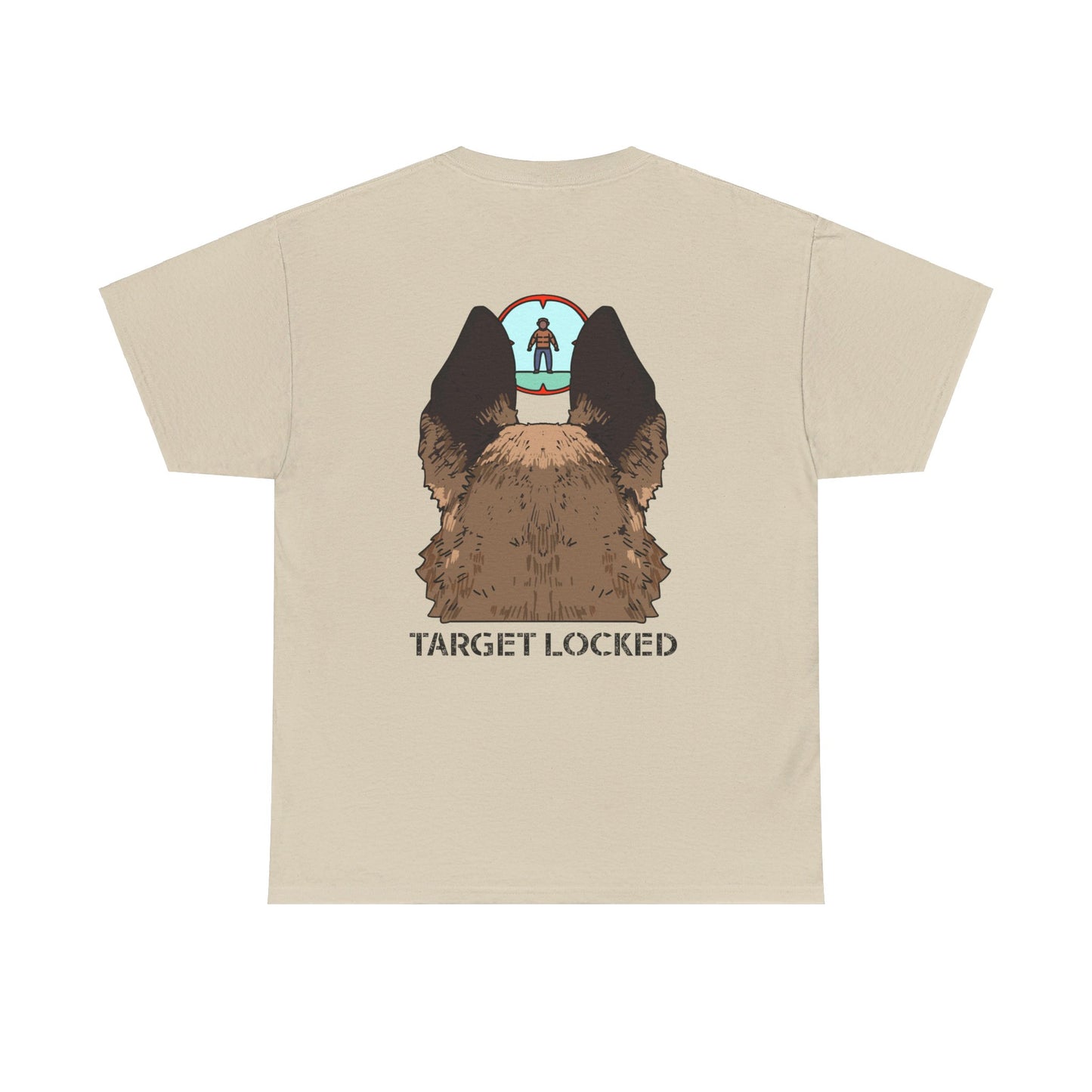 T-shirt avec cible verrouillée