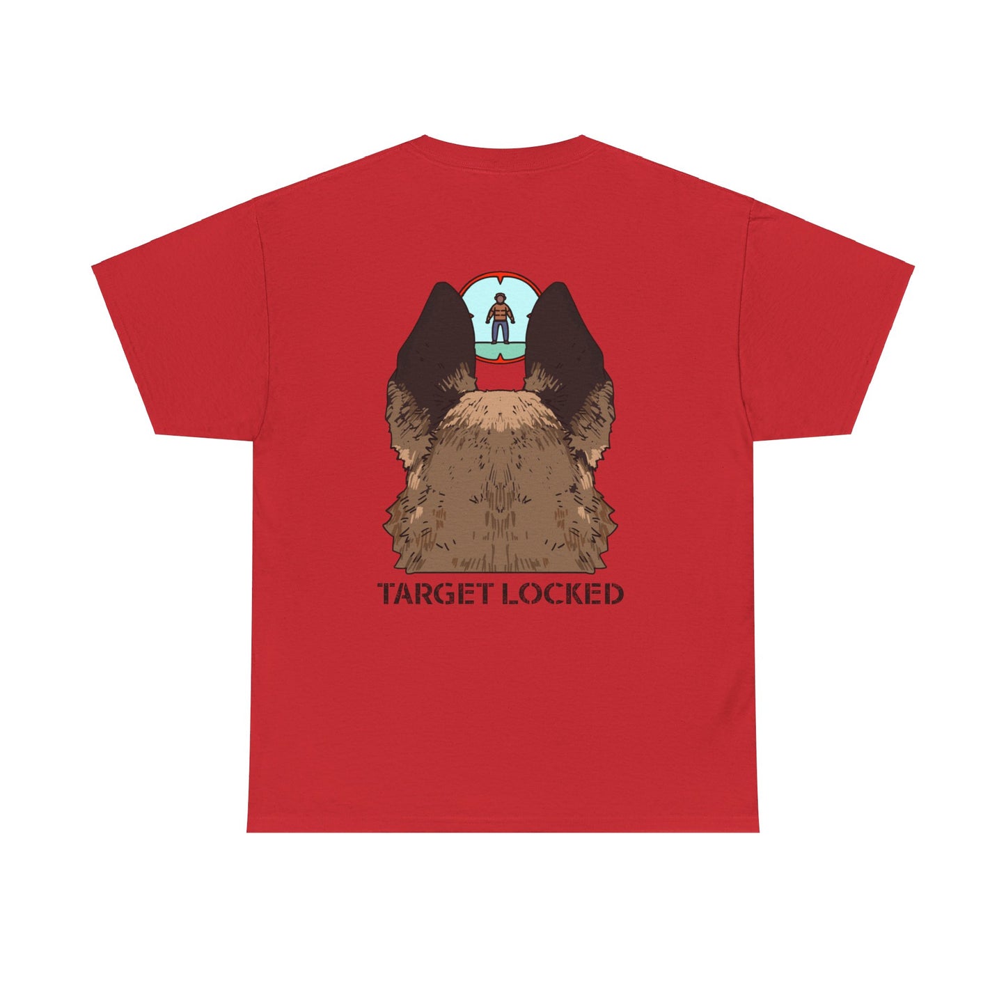 T-shirt avec cible verrouillée