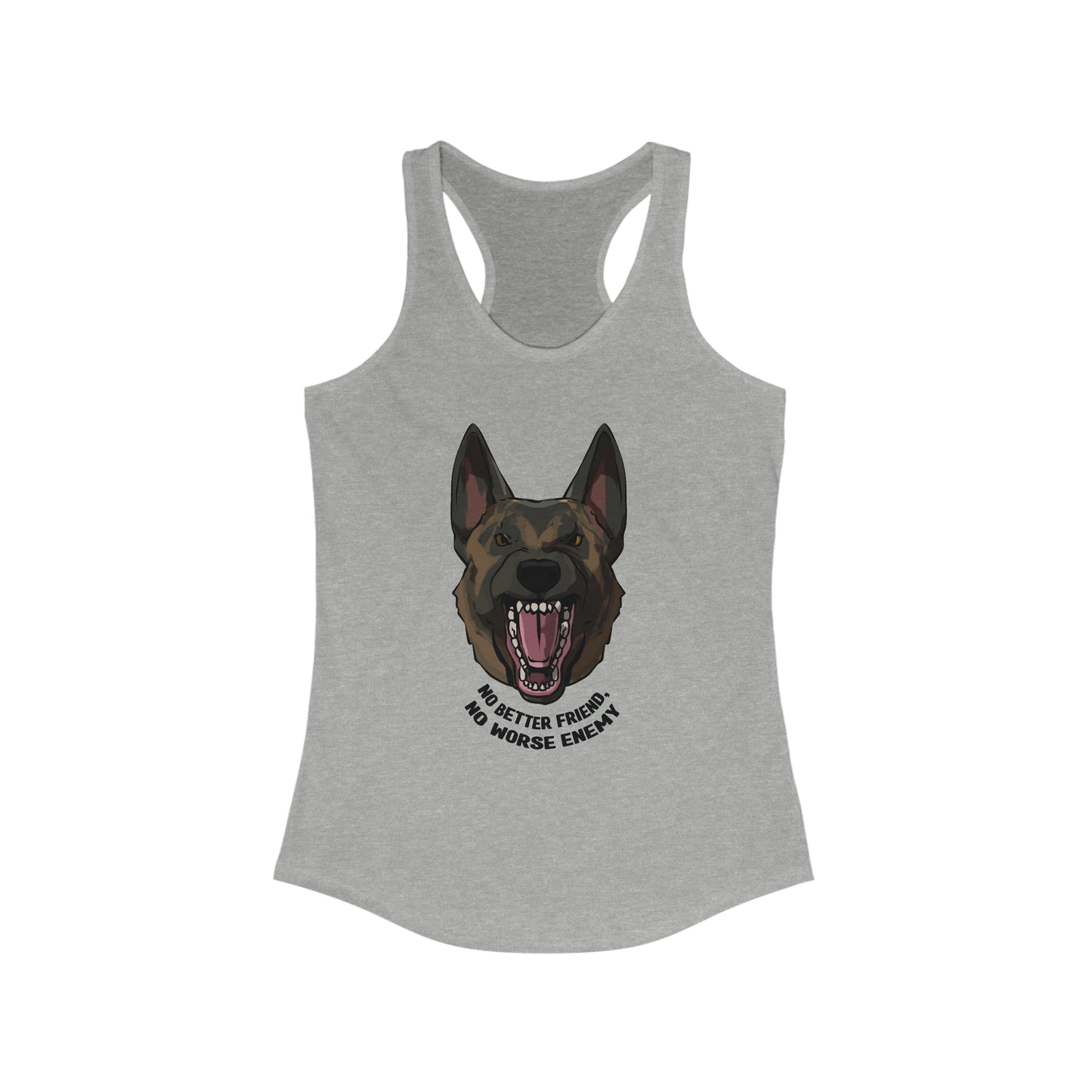 No Better Friend Racerback Tank