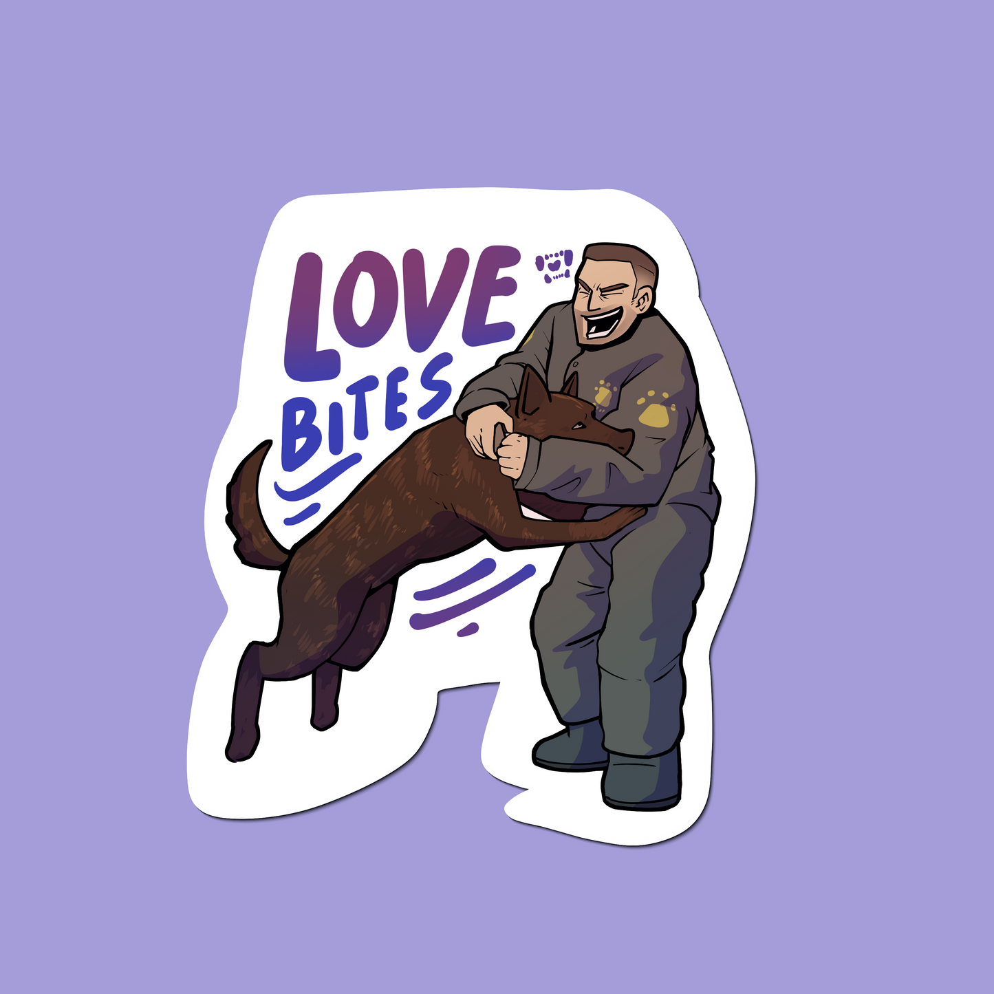 Love Bites Sticker