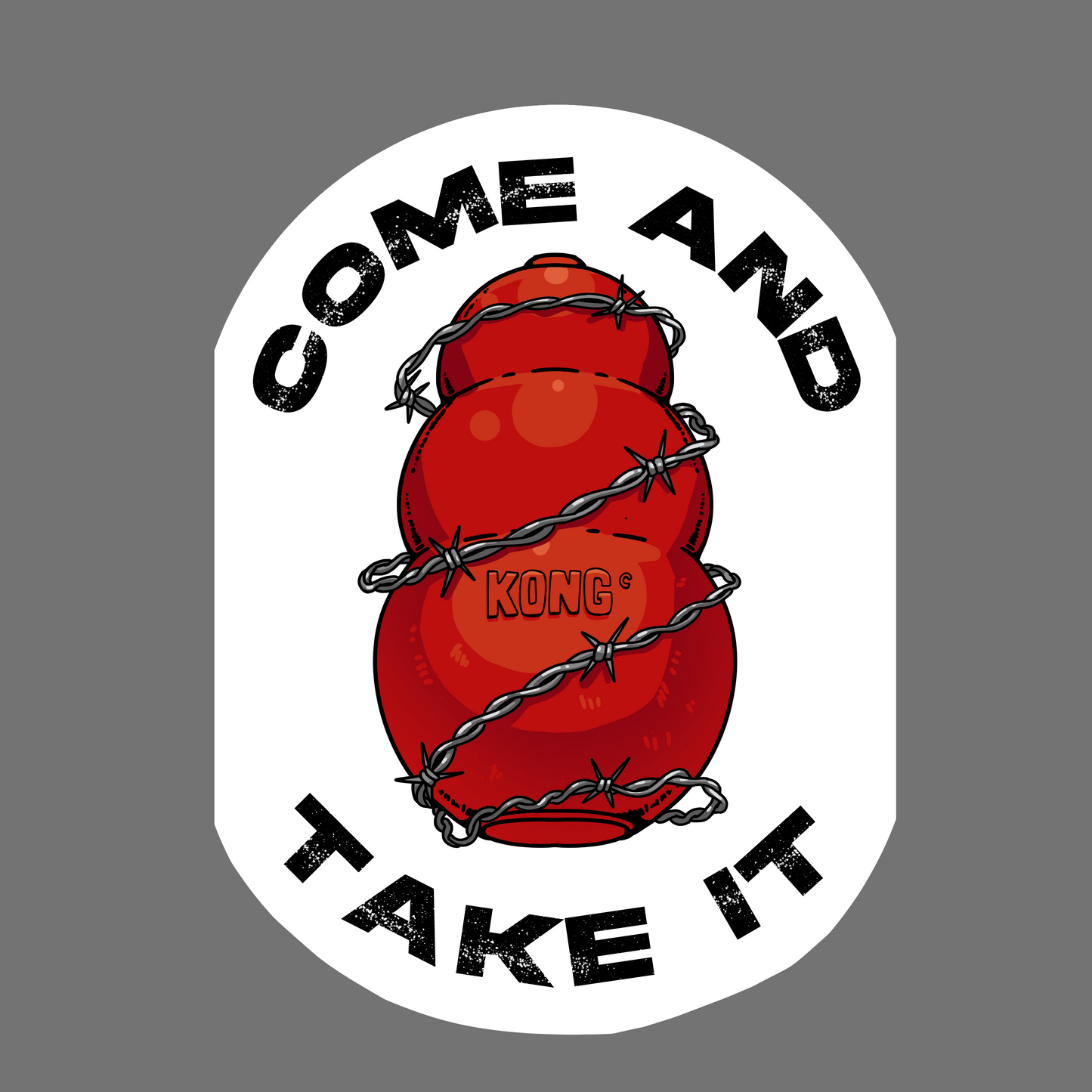 Come and Take it Sticker