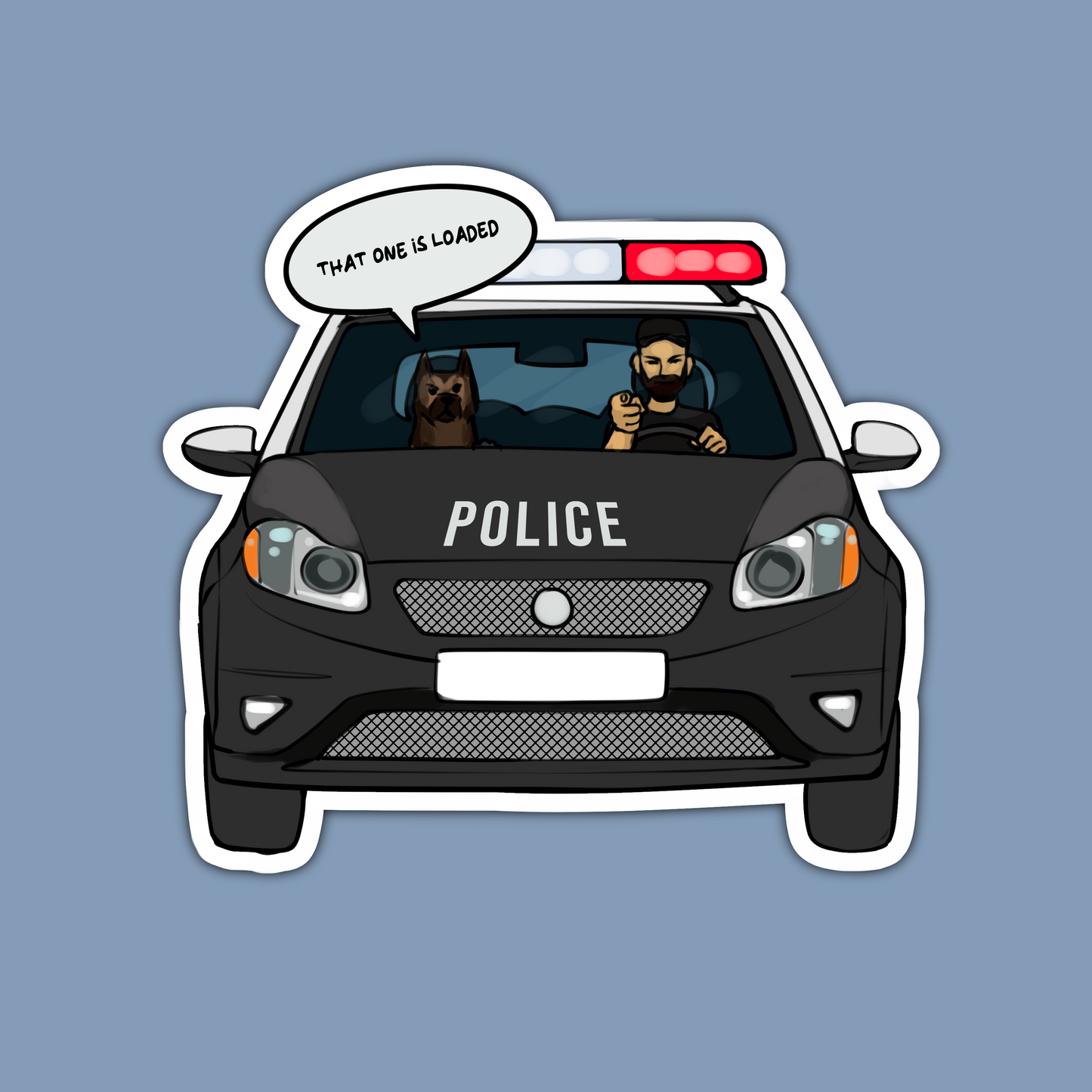 K9 Whisper Sticker