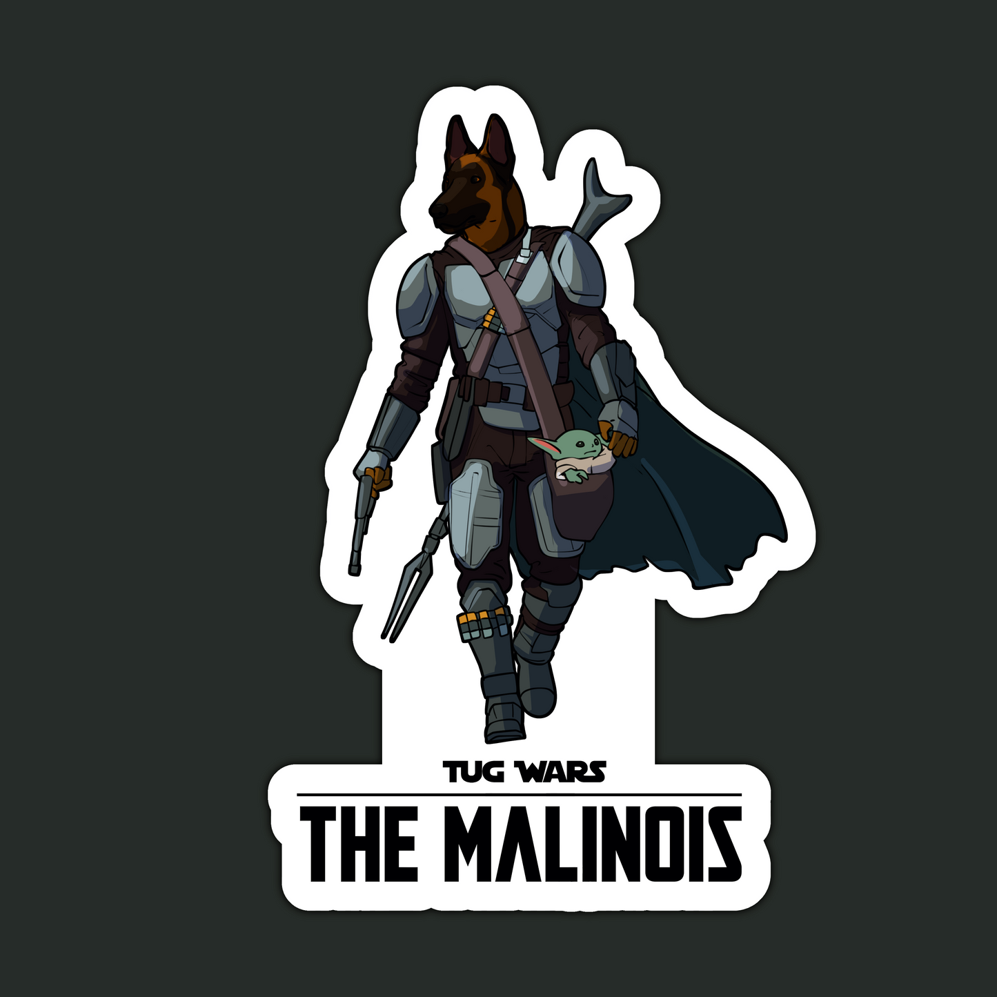 The Malinois Sticker