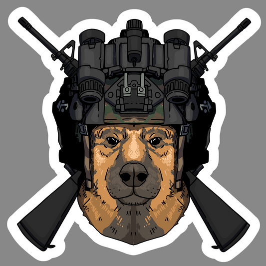 Tactical K9 Sticker