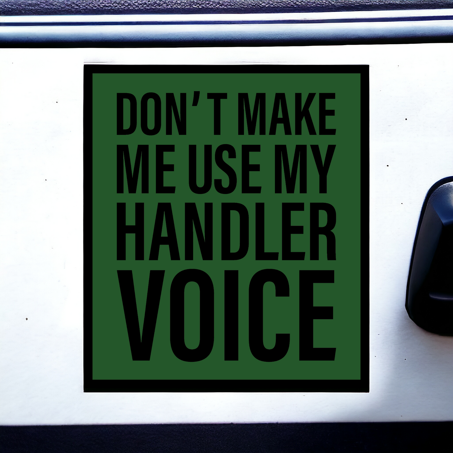 Handler Voice Sticker