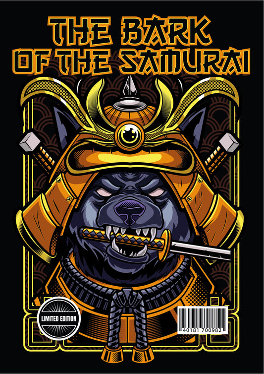 Bark Of The Samurai Sticker