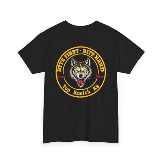 T-shirt « Mordre d'abord, mordre fort »