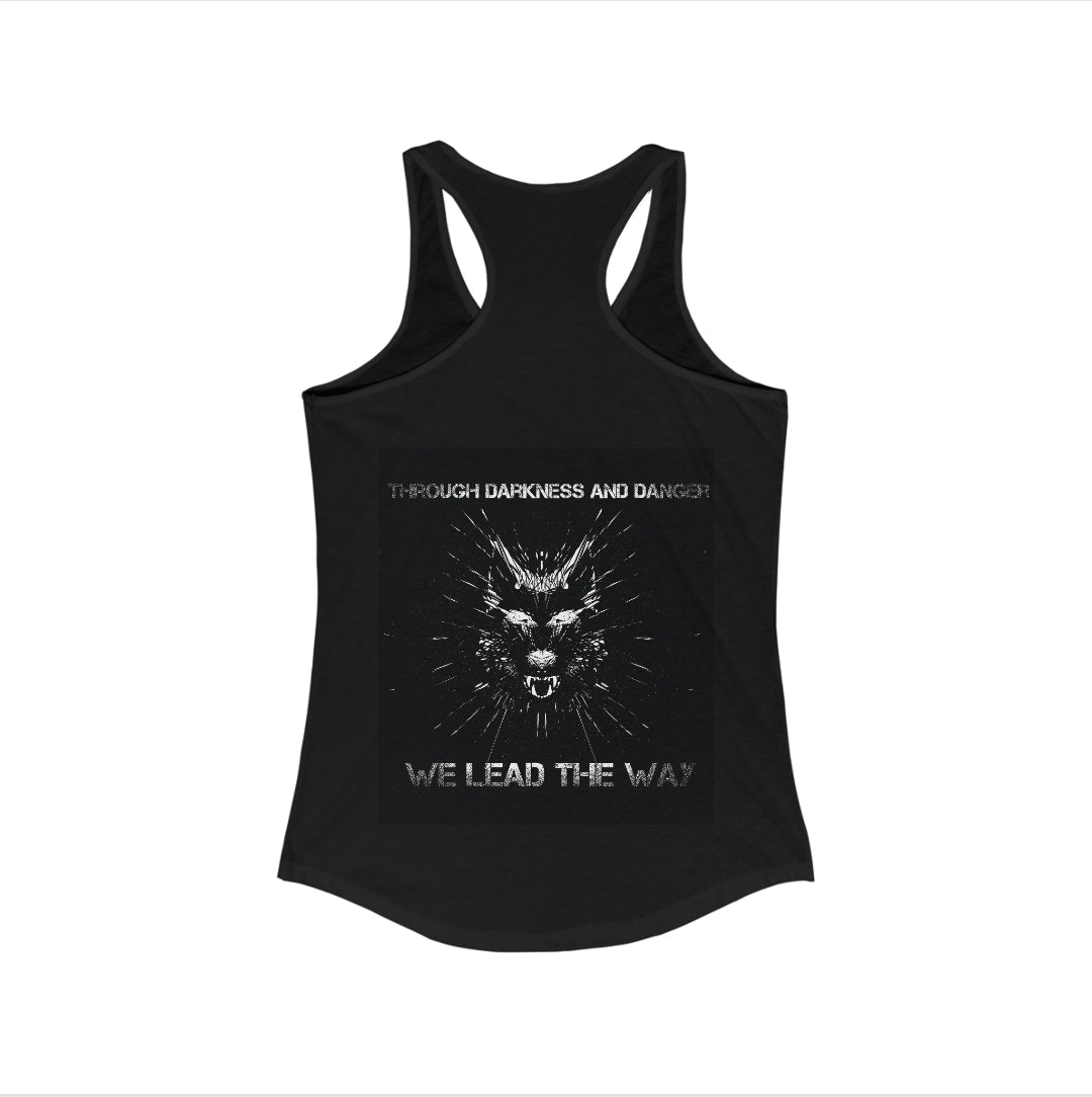 Through The Darkness Racerback