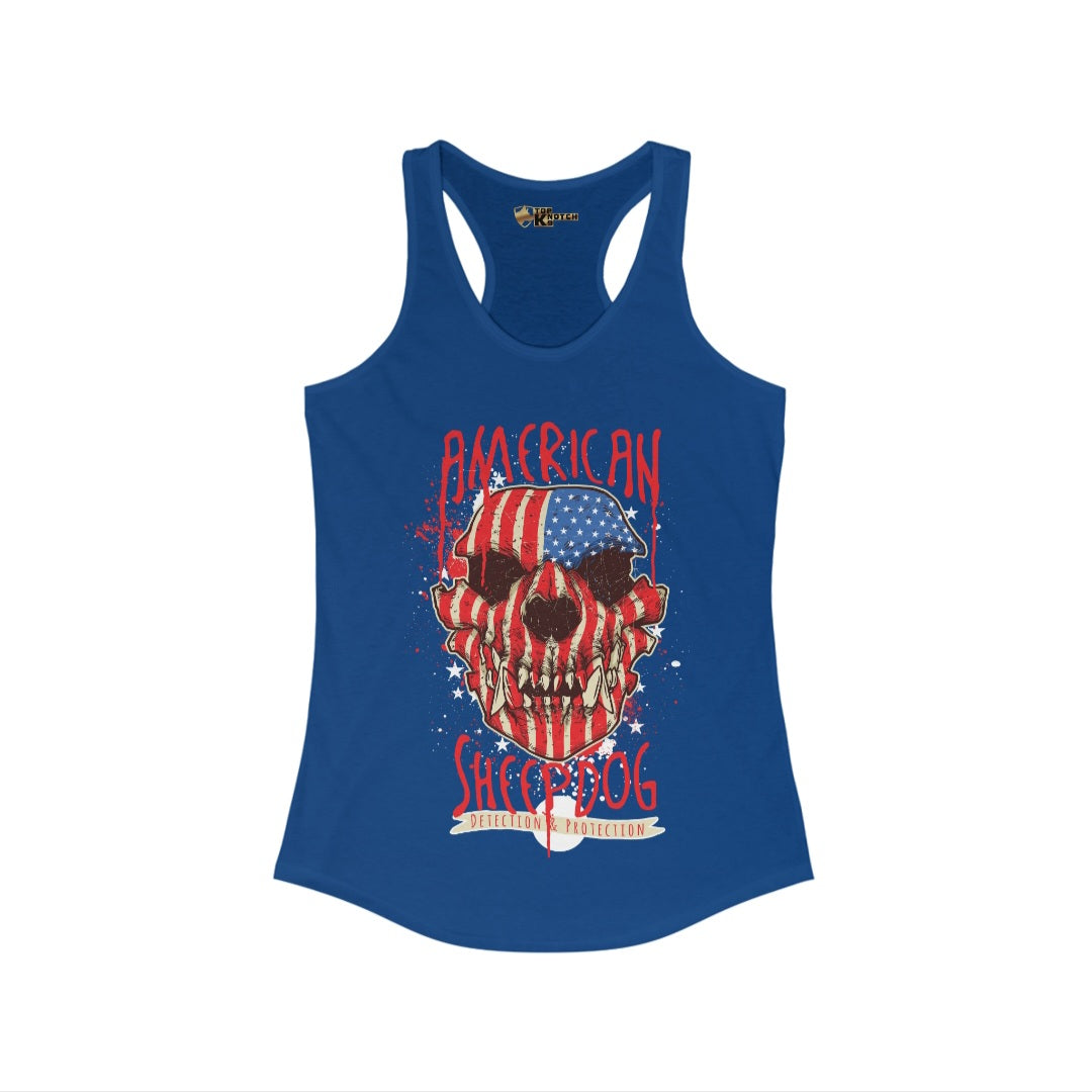 American Sheepdog Racerback Tank