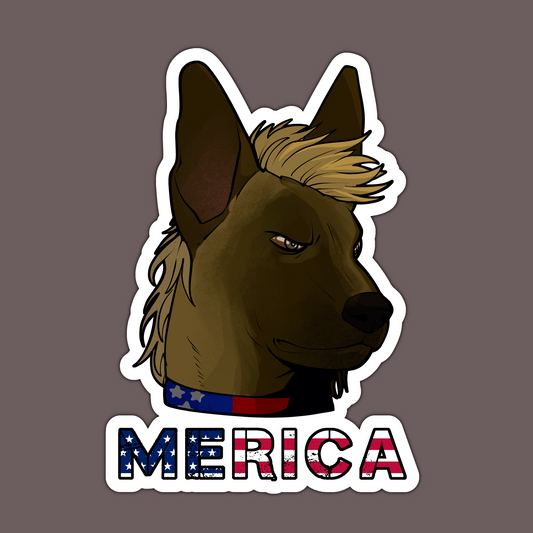 Merica Sticker