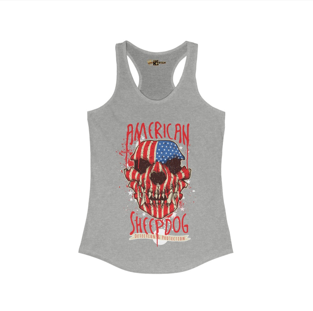 American Sheepdog Racerback Tank