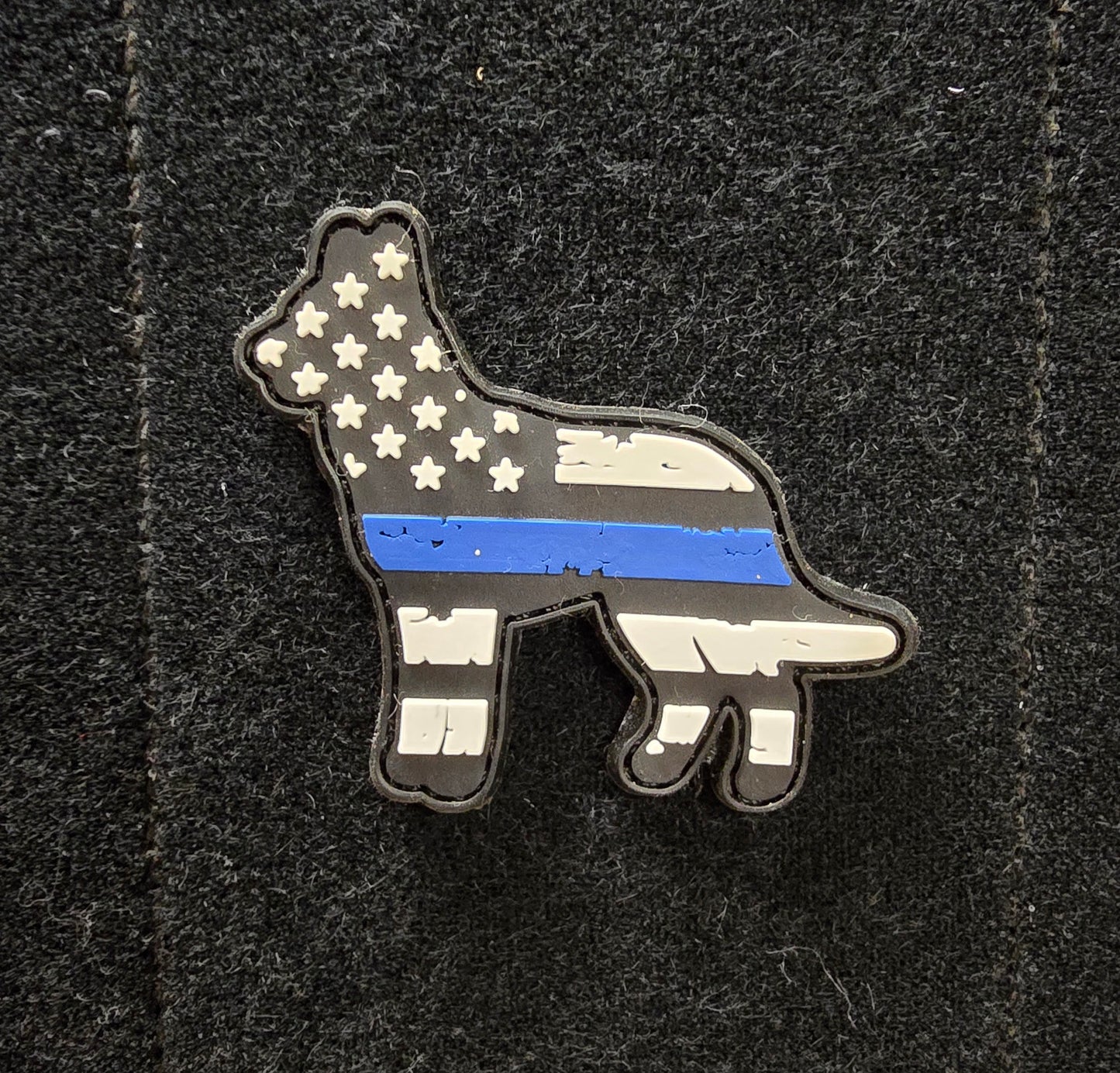 Thin Blue Line K9 Patch