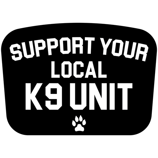 Support Local K9 Unit Sticker